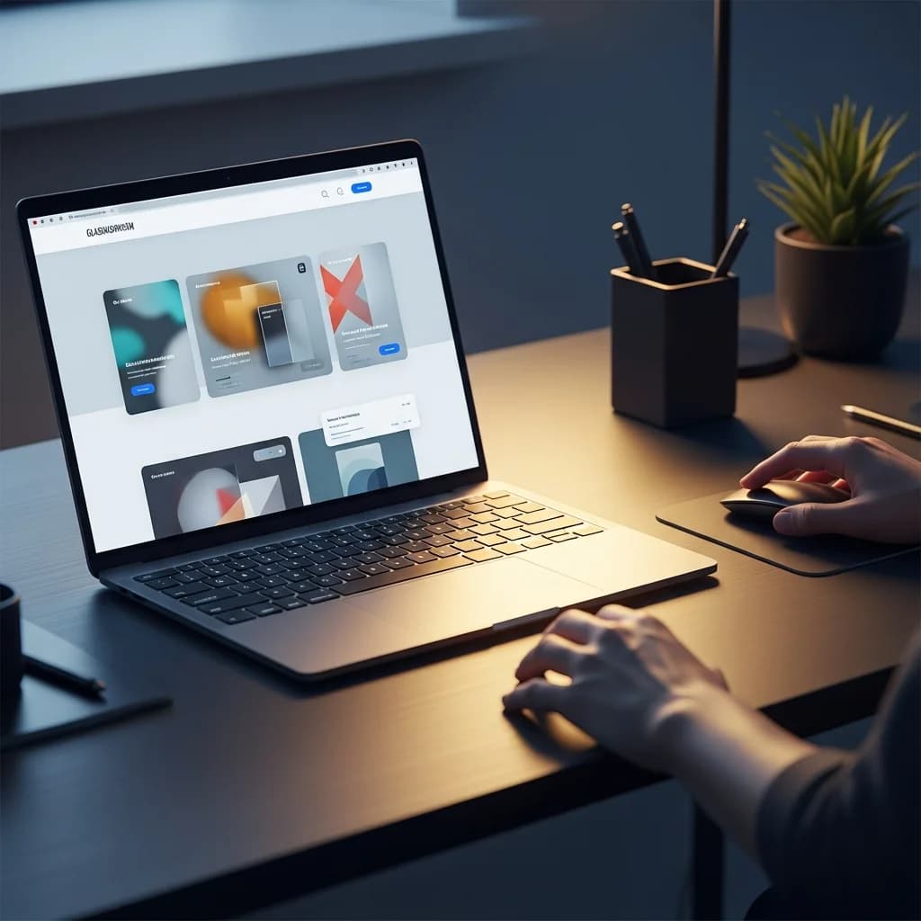 Glassmorphism 2026: Bikin Website Transparan Menawan!